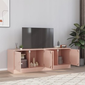TV-Möbel 2 Einheiten rosa Stahl 67x39x44 cm von vidaXL, TV-Möbel - Ref: Foro24-841634, Preis: 109,14 €, Rabatt: %