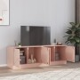 TV-Möbel 2 Einheiten rosa Stahl 67x39x44 cm von vidaXL, TV-Möbel - Ref: Foro24-841634, Preis: 109,14 €, Rabatt: %