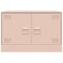TV-Möbel 2 Einheiten rosa Stahl 67x39x44 cm von vidaXL, TV-Möbel - Ref: Foro24-841634, Preis: 109,14 €, Rabatt: %
