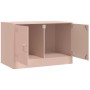 TV-Möbel 2 Einheiten rosa Stahl 67x39x44 cm von vidaXL, TV-Möbel - Ref: Foro24-841634, Preis: 109,14 €, Rabatt: %
