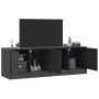 TV-Möbel 2 Einheiten anthrazitgrauer Stahl 67x39x44 cm von vidaXL, TV-Möbel - Ref: Foro24-841636, Preis: 109,52 €, Rabatt: %