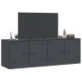TV-Möbel 2 Einheiten anthrazitgrauer Stahl 67x39x44 cm von vidaXL, TV-Möbel - Ref: Foro24-841636, Preis: 109,52 €, Rabatt: %