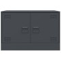 Muebles para TV 2 unidades acero gris antracita 67x39x44 cm de vidaXL, Muebles TV - Ref: Foro24-841636, Precio: 109,47 €, Des...
