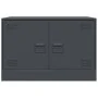 TV-Möbel 2 Einheiten anthrazitgrauer Stahl 67x39x44 cm von vidaXL, TV-Möbel - Ref: Foro24-841636, Preis: 108,48 €, Rabatt: %