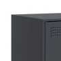 TV furniture 2 units anthracite gray steel 67x39x44 cm by vidaXL, TV Furniture - Ref: Foro24-841636, Price: 108,48 €, Discoun...