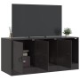 TV-Schrank aus schwarzem Stahl, 99 x 39 x 44 cm von vidaXL, TV-Möbel - Ref: Foro24-841643, Preis: 89,49 €, Rabatt: %