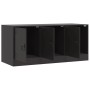 TV-Schrank aus schwarzem Stahl, 99 x 39 x 44 cm von vidaXL, TV-Möbel - Ref: Foro24-841643, Preis: 89,49 €, Rabatt: %