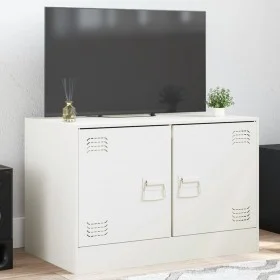 TV-Schrank aus weißem Stahl, 67 x 39 x 44 cm von vidaXL, TV-Möbel - Ref: Foro24-841641, Preis: 60,37 €, Rabatt: %