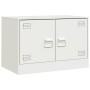 TV-Schrank aus weißem Stahl, 67 x 39 x 44 cm von vidaXL, TV-Möbel - Ref: Foro24-841641, Preis: 60,96 €, Rabatt: %