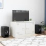 TV-Schrank aus weißem Stahl, 67 x 39 x 44 cm von vidaXL, TV-Möbel - Ref: Foro24-841641, Preis: 60,96 €, Rabatt: %