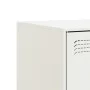 White steel TV cabinet 67x39x44 cm by vidaXL, TV Furniture - Ref: Foro24-841641, Price: 60,22 €, Discount: %