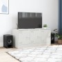 TV-Schrank aus weißem Stahl, 99 x 39 x 44 cm von vidaXL, TV-Möbel - Ref: Foro24-841648, Preis: 92,42 €, Rabatt: %