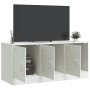 TV-Schrank aus weißem Stahl, 99 x 39 x 44 cm von vidaXL, TV-Möbel - Ref: Foro24-841648, Preis: 92,42 €, Rabatt: %