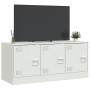 TV-Schrank aus weißem Stahl, 99 x 39 x 44 cm von vidaXL, TV-Möbel - Ref: Foro24-841648, Preis: 92,42 €, Rabatt: %