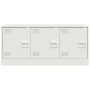 TV-Schrank aus weißem Stahl, 99 x 39 x 44 cm von vidaXL, TV-Möbel - Ref: Foro24-841648, Preis: 92,42 €, Rabatt: %