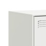 TV-Schrank aus weißem Stahl, 99 x 39 x 44 cm von vidaXL, TV-Möbel - Ref: Foro24-841648, Preis: 92,42 €, Rabatt: %