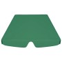 Dosel de repuesto columpio de jardín verde 150/130x105/70 cm