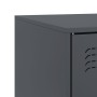 Anthrazitgrauer TV-Schrank aus Stahl, 67 x 39 x 44 cm von vidaXL, TV-Möbel - Ref: Foro24-841695, Preis: 61,87 €, Rabatt: %