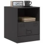 Nightstands 2 units black steel 34.5x39x44 cm by vidaXL, Nightstands - Ref: Foro24-841752, Price: 77,09 €, Discount: %