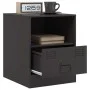 Nightstands 2 units black steel 34.5x39x44 cm by vidaXL, Nightstands - Ref: Foro24-841752, Price: 77,09 €, Discount: %