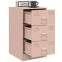 Nightstands 2 units pink steel 34.5x39x62 cm by vidaXL, Nightstands - Ref: Foro24-841778, Price: 139,80 €, Discount: %