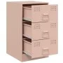 Nightstands 2 units pink steel 34.5x39x62 cm by vidaXL, Nightstands - Ref: Foro24-841778, Price: 139,80 €, Discount: %