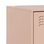 Mesitas de noche 2 unidades acero rosa 34,5x39x62 cm de vidaXL, Mesitas de noche - Ref: Foro24-841778, Precio: 141,16 €, Desc...