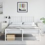 Nachttische 2 Einheiten aus weißem Stahl 34,5x39x62 cm von vidaXL, Nachttische - Ref: Foro24-841786, Preis: 141,22 €, Rabatt: %