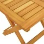 Liege mit Kissen und Tisch aus massivem Akazienholz von vidaXL, Liegen - Ref: Foro24-3206363, Preis: 270,23 €, Rabatt: %
