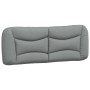 Bed with light gray fabric mattress 140x190 cm by vidaXL, Beds and slatted bases - Ref: Foro24-3208527, Price: 396,60 €, Disc...