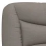 Bett mit taupegrauer Stoffmatratze 140x200 cm von vidaXL, Betten und Lattenroste - Ref: Foro24-3208538, Preis: 438,10 €, Raba...