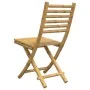 Sillas de jardín plegables 8 unidades bambú 43x54x88 cm de vidaXL, Sillas de jardín - Ref: Foro24-3278519, Precio: 534,71 €, ...