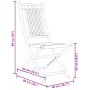 3-piece bamboo garden table and chairs set by vidaXL, Garden sets - Ref: Foro24-3278525, Price: 201,14 €, Discount: %
