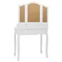 Juego de tocador y taburete madera paulownia blanco 80x69x141cm de vidaXL, Tocadores para dormitorios - Ref: Foro24-289318, P...