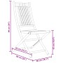 3-piece bamboo garden table and chairs set by vidaXL, Garden sets - Ref: Foro24-3278531, Price: 178,68 €, Discount: %