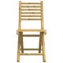 3-piece bamboo garden table and chairs set by vidaXL, Garden sets - Ref: Foro24-3278527, Price: 193,53 €, Discount: %
