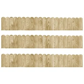 Garden edging rolls 3 pcs impregnated pine wood 120 cm by vidaXL, Garden edging and edging - Ref: Foro24-3053643, Price: 38,9...