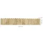 Garden edging rolls 3 pcs impregnated pine wood 120 cm by vidaXL, Garden edging and edging - Ref: Foro24-3053643, Price: 38,9...