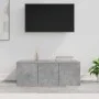 Mueble para TV madera contrachapada gris hormigón 80x34x30 cm de vidaXL, Muebles TV - Ref: Foro24-801863, Precio: 48,97 €, De...