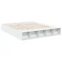 White engineered wood bed frame 180x200 cm by vidaXL, Beds and slatted bases - Ref: Foro24-3280545, Price: 190,62 €, Discount: %
