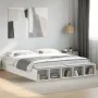 White engineered wood bed frame 180x200 cm by vidaXL, Beds and slatted bases - Ref: Foro24-3280545, Price: 190,62 €, Discount: %