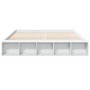 White engineered wood bed frame 180x200 cm by vidaXL, Beds and slatted bases - Ref: Foro24-3280545, Price: 193,49 €, Discount: %