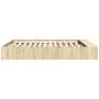 Estructura de cama madera de ingeniería roble Sonoma 180x200 cm de vidaXL, Camas y somieres - Ref: Foro24-3280547, Precio: 14...