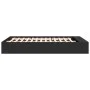 Estructura de cama madera de ingeniería negra 160x200 cm de vidaXL, Camas y somieres - Ref: Foro24-3280553, Precio: 192,24 €,...
