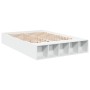Weißer Bettrahmen aus Holzwerkstoff, 135 x 190 cm von vidaXL, Betten und Lattenroste - Ref: Foro24-3280587, Preis: 153,00 €, ...