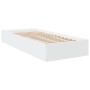 Weißer Bettrahmen aus Holzwerkstoff, 90 x 200 cm von vidaXL, Betten und Lattenroste - Ref: Foro24-3280608, Preis: 109,15 €, R...