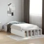 Weißer Bettrahmen aus Holzwerkstoff, 100 x 200 cm von vidaXL, Betten und Lattenroste - Ref: Foro24-3280601, Preis: 110,47 €, ...