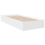 Weißer Bettrahmen aus Holzwerkstoff, 100 x 200 cm von vidaXL, Betten und Lattenroste - Ref: Foro24-3280601, Preis: 111,80 €, ...