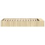 Bettgestell aus Sonoma-Eiche-Holzwerkstoff, 100 x 200 cm von vidaXL, Betten und Lattenroste - Ref: Foro24-3280603, Preis: 108...