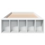 Estructura de cama madera de ingeniería blanca 90x190 cm de vidaXL, Camas y somieres - Ref: Foro24-3280615, Precio: 105,74 €,...